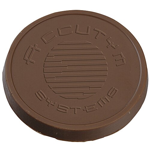 Chocolate Treat - 1/2 oz. - Round Main Image