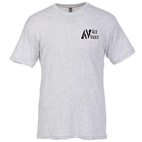 Next Level Tri-Blend Crew T-Shirt - Men's - White Main Image