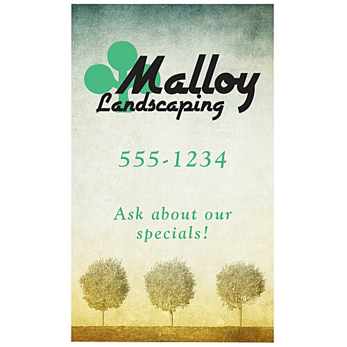 Jumbo Business Card Magnet - 20 mil - 24 hr Main Image