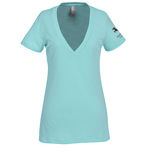 Next Level Tri-Blend Deep V-Neck T-Shirt - Ladies' - Colors Main Image