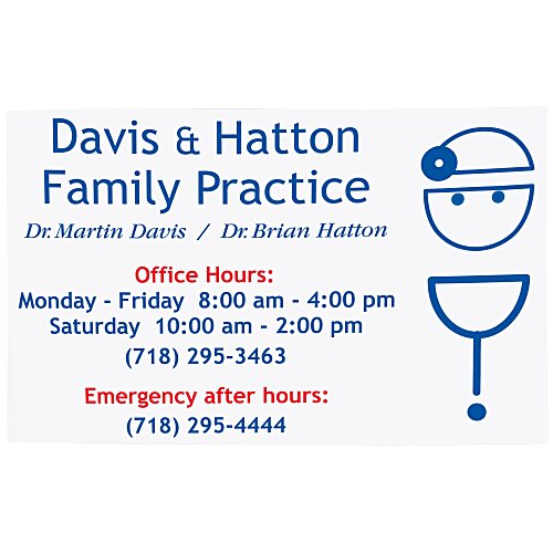 Billboard Magnet - 20 mil - 4" x 6" - 24 hr Main Image