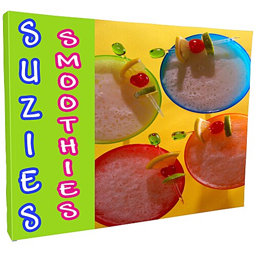 Splash Floor Display - 10' - Wrap Graphics Main Image