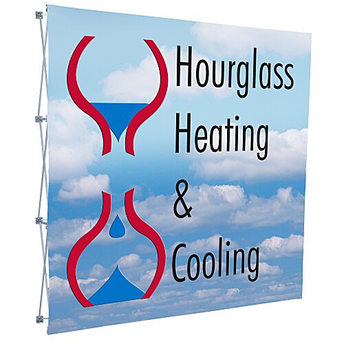 Splash Floor Display - 7' - Front Graphics Main Image
