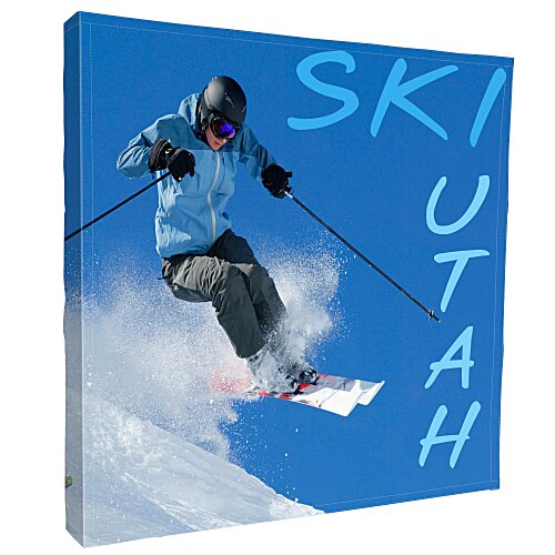 Splash Floor Display - 7' - Wrap Graphics Main Image