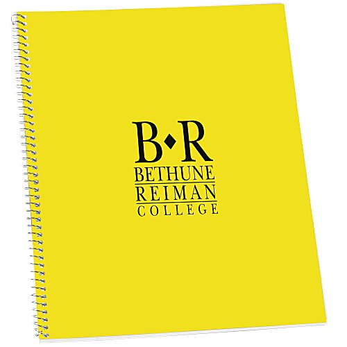 Poly Cover Notebook - 10 7/8 x 8 3/16 - Narrow Rule - Opaque Main Image