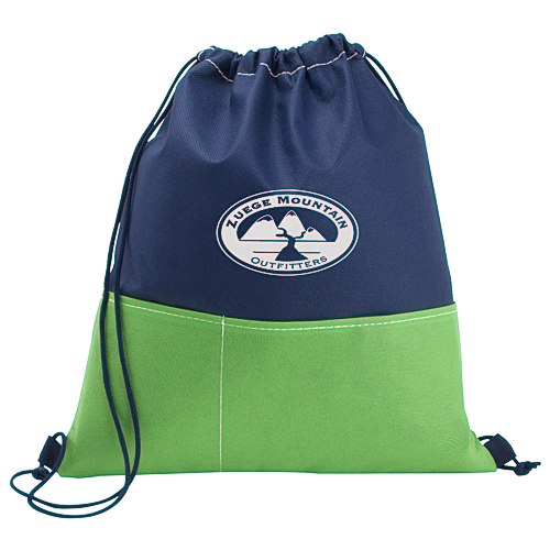 Patch Pocket Drawstring Sportpack - 24 hr Main Image