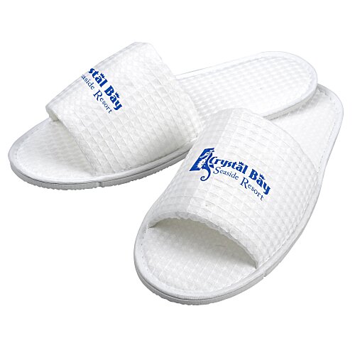 Waffle Weave Slippers Main Image