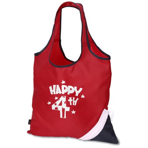 Latitudes Foldaway Shopper - Patriotic Main Image