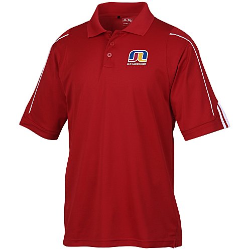 adidas Climalite 3-Stripes Cuff Polo - Men's Main Image