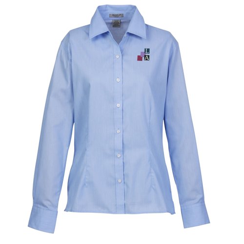 Micro Stripe Broadcloth Shirt - Ladies' Main Image