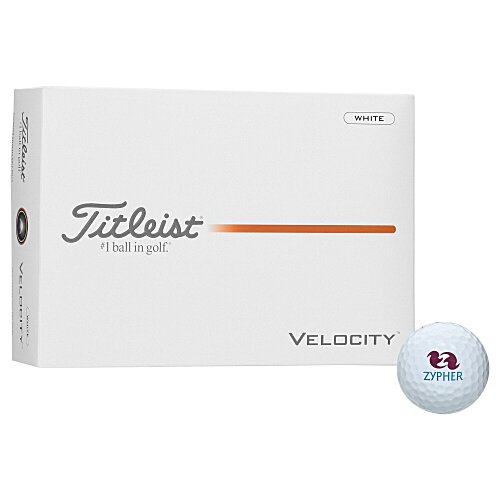 Titleist Velocity Golf Ball - Dozen - Factory Direct Main Image