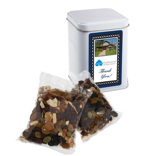 Canister Tin - Cranberry Gold Trail Mix Main Image
