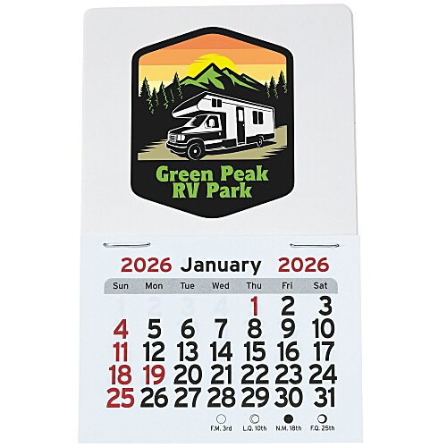 Billboard Peel-n-Stick Calendar Main Image