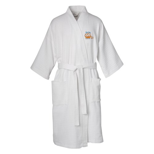 Waffle Weave Robe - Overstock Main Image