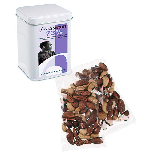 Canister Tin - Deluxe Mixed Nuts Main Image