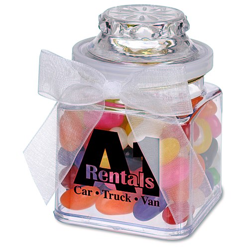 Plastic Goody Jar - Assorted Jelly Beans Main Image