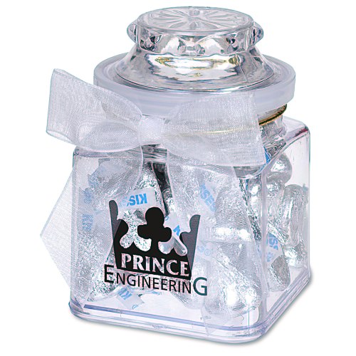 Plastic Goody Jar - Hershey's Chocolate Kisses Main Image