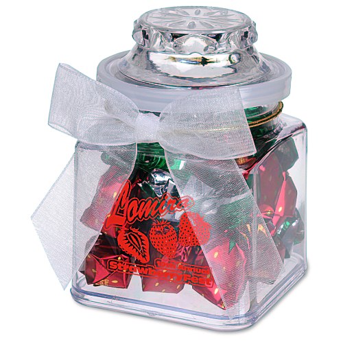 Plastic Goody Jar - Strawberry Delight Main Image