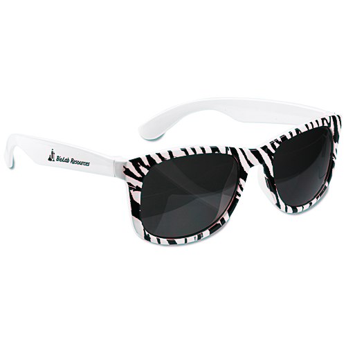 Zebra Hipster Shades Main Image