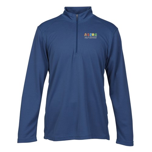 Performance Pinstripe Half Zip Pullover - Men's Main Image