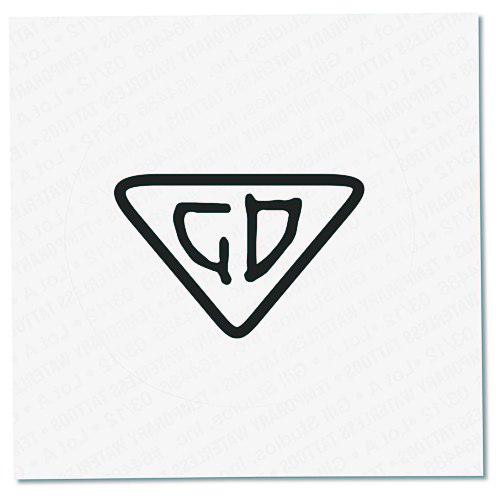 Tattoo Sticker - Circle - 1-1/2" Main Image