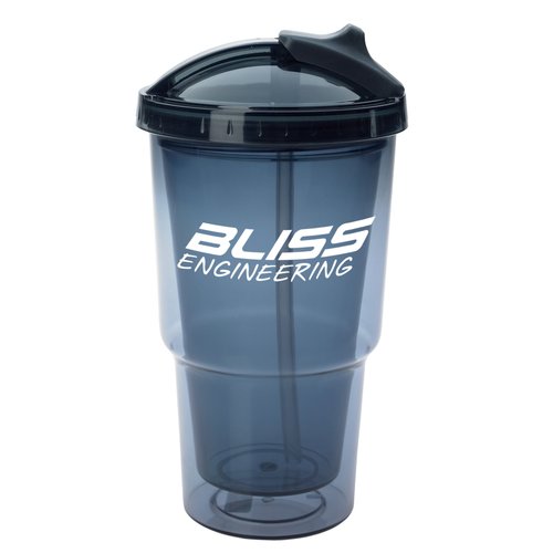Sippin' & Slidin' Tumbler with Straw - 16 oz. Main Image