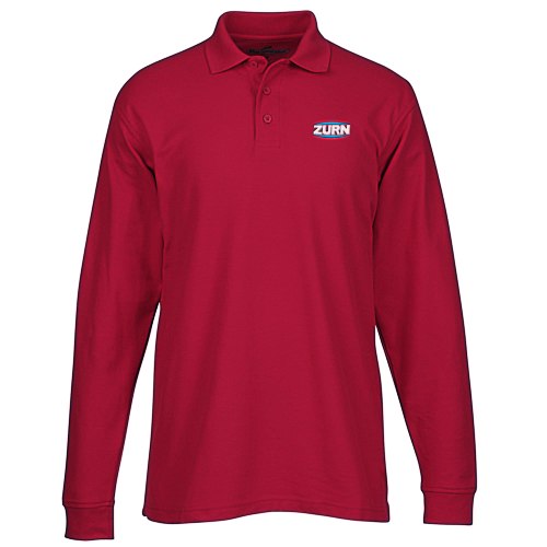Soft Touch Pique LS Sport Shirt - Men's Main Image