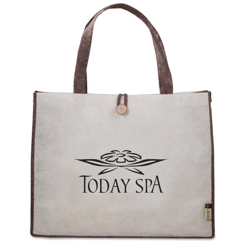 Jute Blend Renew Large Shopper Tote - Closeout Main Image