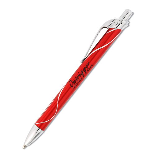 Etched Metallic Metal Pen - Closeout Main Image