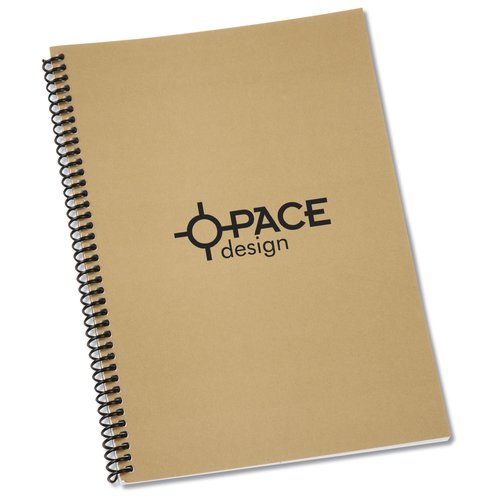 Spiral Matte Laminated Notebook - 10" x 7" Main Image