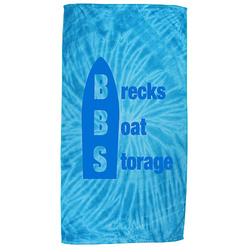 Tie-Dye Beach Towel Main Image