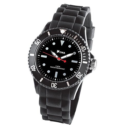 Colorful Silicone Strap Watch Main Image