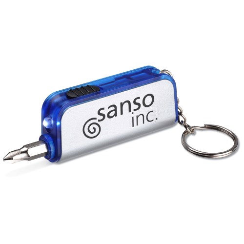 Screwdriver with LED Key Tag Main Image