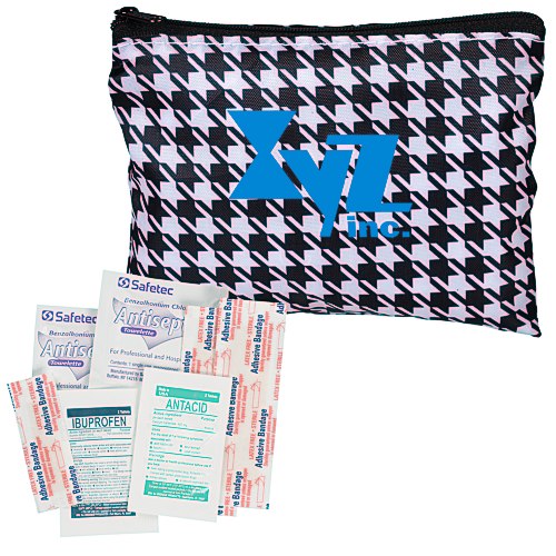 Fashion First Aid Kit - Houndstooth - 24 hr Main Image