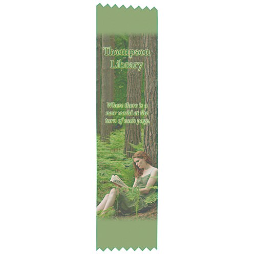 Full Color Ribbon - 8" x 2" Main Image