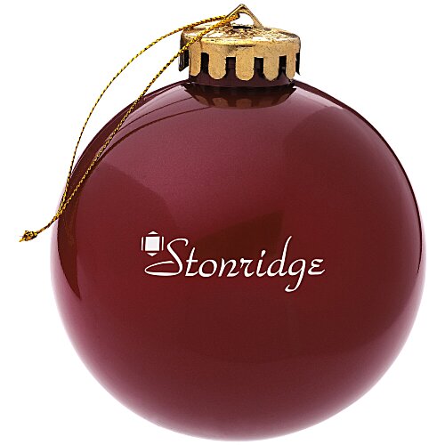 Round Shatterproof Ornament - Opaque Main Image
