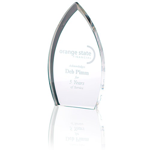Enterprise Teardrop Acrylic Award Main Image