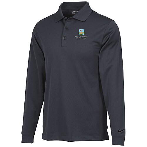 Nike Performance Long Sleeve Stretch Polo - Men's Main Image