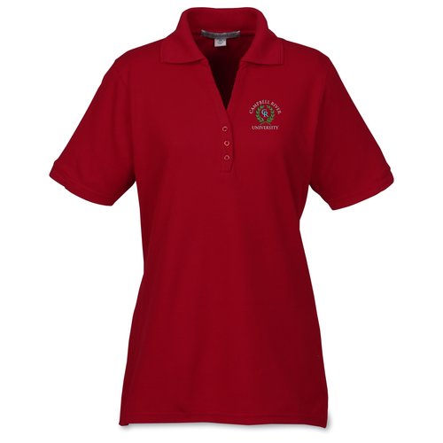 Performance Waffle Mesh Polo - Ladies' Main Image
