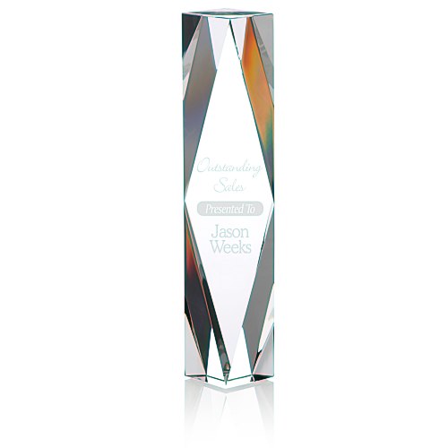 Diamond Crystal Tower Award - 10" Main Image