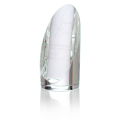 Pinnacle Crystal Cylinder Award - 5" Main Image