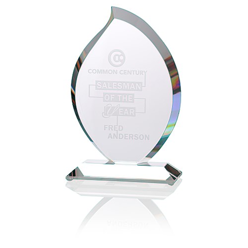 Flame Crystal Award - 8" Main Image