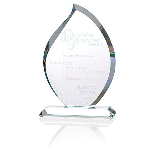 Flame Crystal Award - 11" Main Image