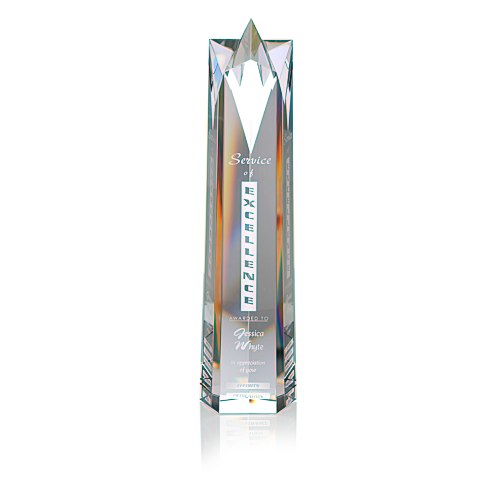 Soaring Star Crystal Tower Award - 14" Main Image
