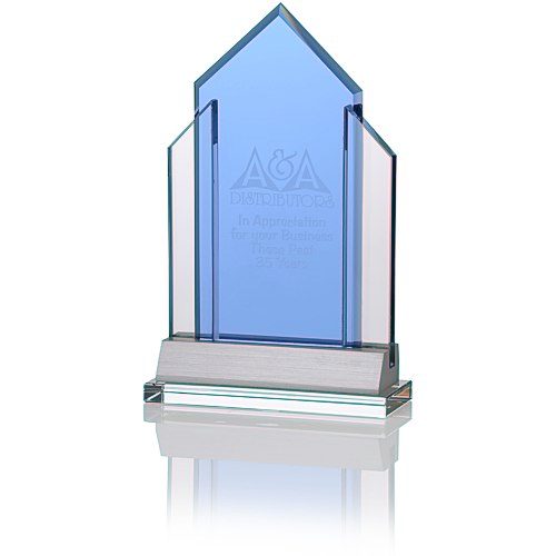 Indigo Celebration Crystal Award - Peak Main Image