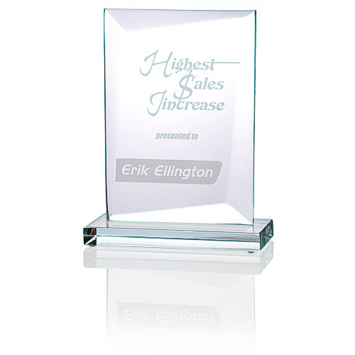 Prestige Starfire Glass Award - 9" Main Image