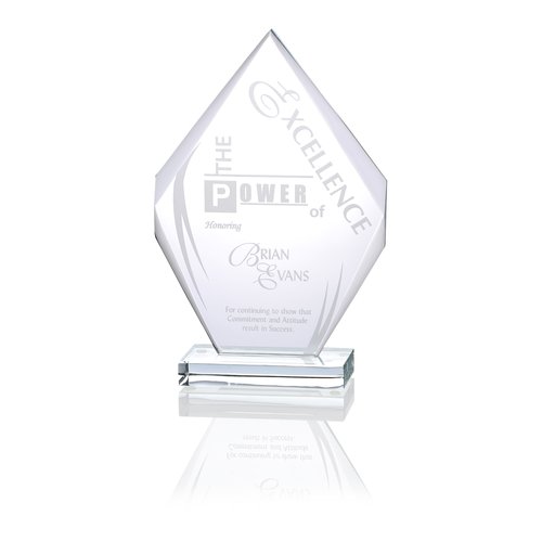 Inspire Starfire Glass Award - 10" Main Image