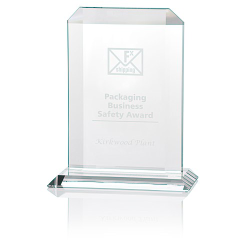 Aspire Starfire Glass Award - 7" Main Image