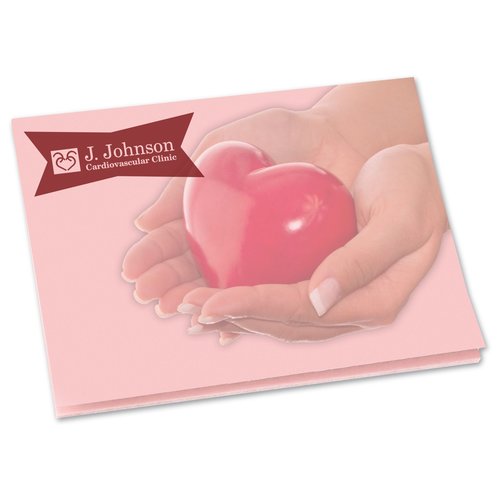 Bic See Thru Adhesive Notepad - 3" x 4" - 25 Sheet Main Image