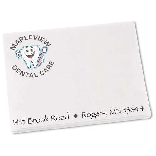 Bic See Thru Adhesive Notepad - 3" x 4" - 50 Sheet Main Image